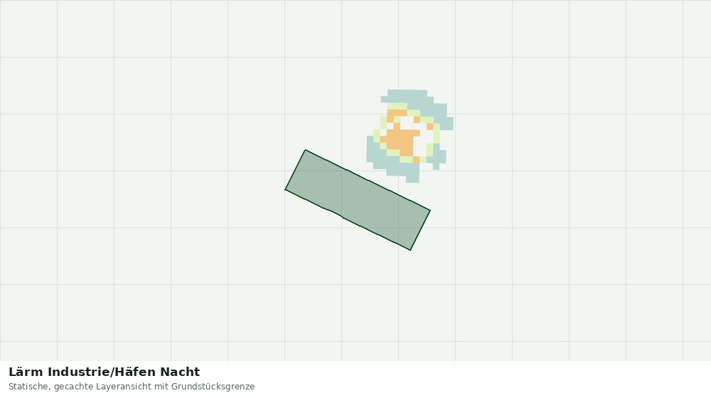 Statische Kartenansicht: Lärm Industrie/Häfen Nacht