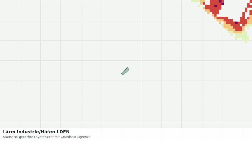 Statische Kartenansicht: Lärm Industrie/Häfen LDEN