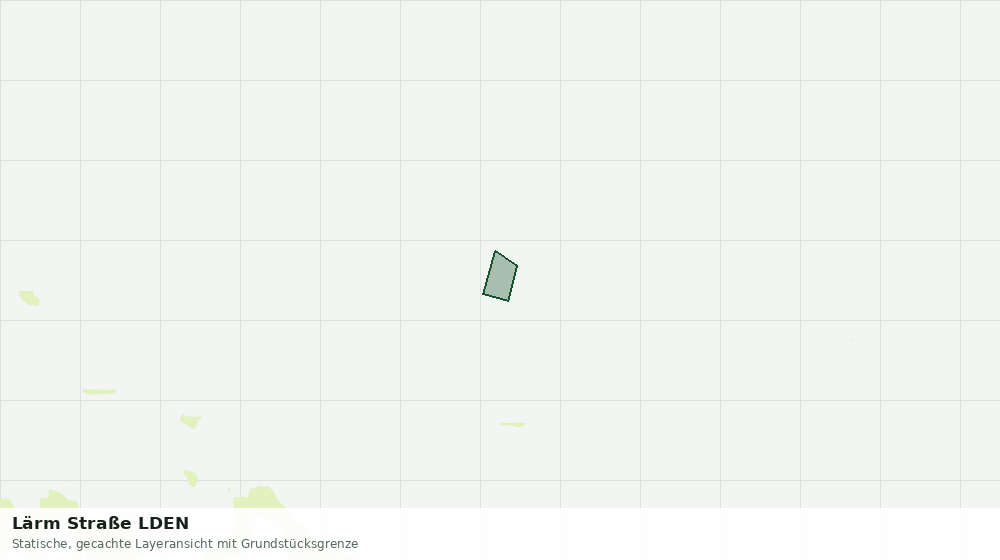 Statische Kartenansicht: Lärm Straße LDEN