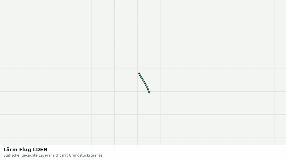 Statische Kartenansicht: Lärm Flug LDEN