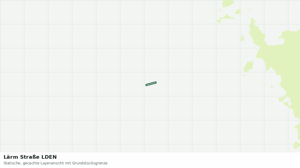 Statische Kartenansicht: Lärm Straße LDEN