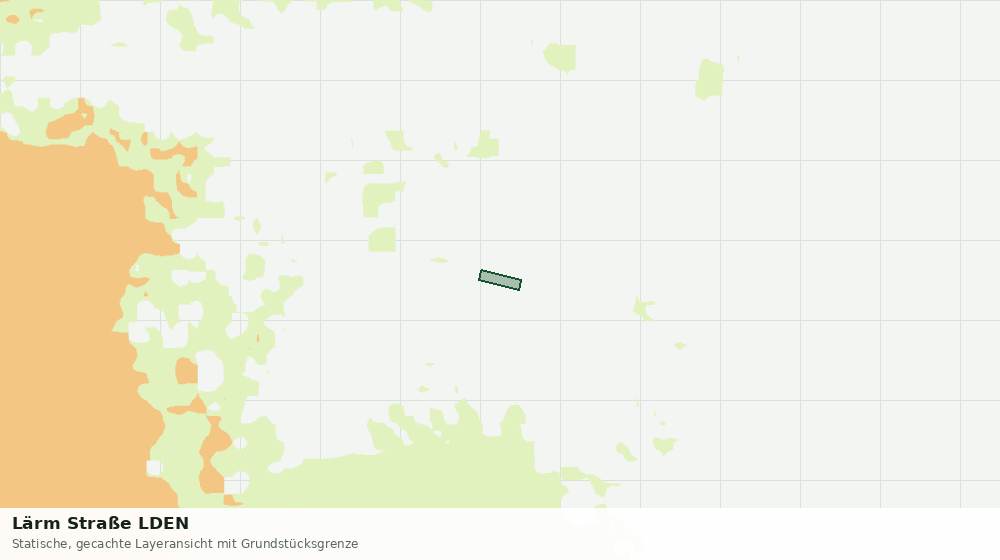 Statische Kartenansicht: Lärm Straße LDEN