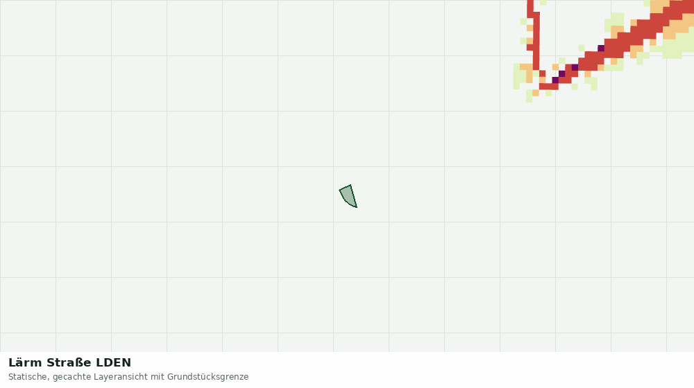 Statische Kartenansicht: Lärm Straße LDEN