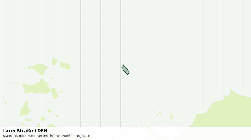Statische Kartenansicht: Lärm Straße LDEN