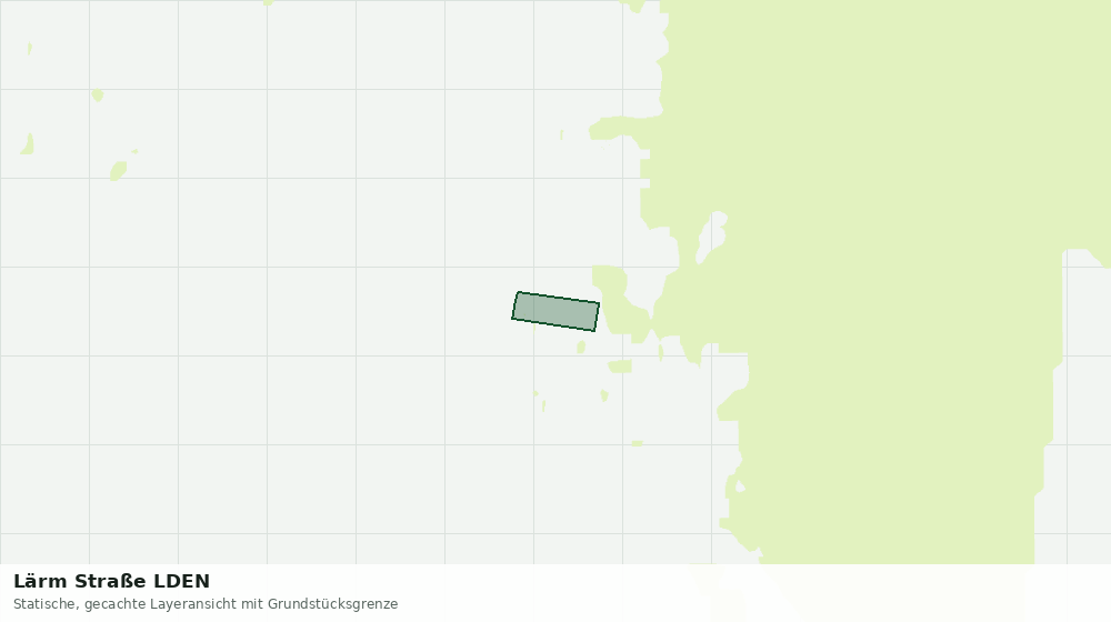 Statische Kartenansicht: Lärm Straße LDEN