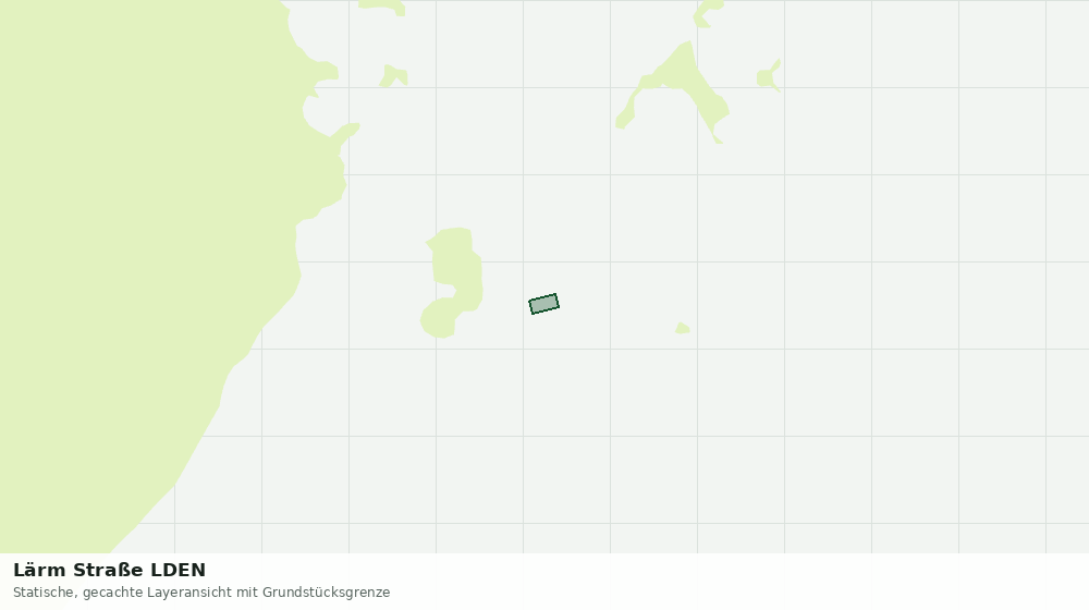 Statische Kartenansicht: Lärm Straße LDEN