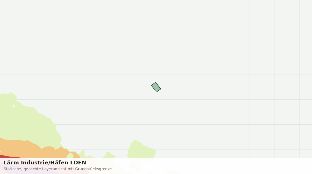 Statische Kartenansicht: Lärm Industrie/Häfen LDEN