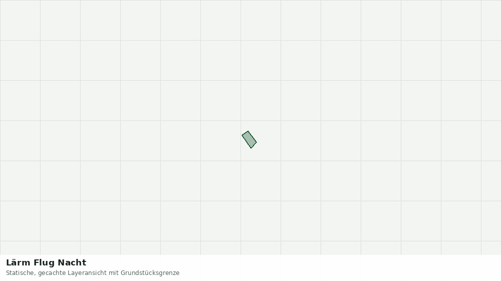 Statische Kartenansicht: Lärm Flug Nacht