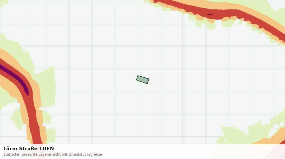 Statische Kartenansicht: Lärm Straße LDEN