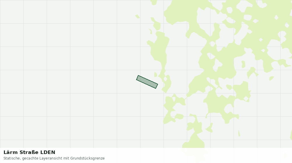 Statische Kartenansicht: Lärm Straße LDEN