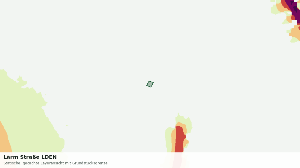 Statische Kartenansicht: Lärm Straße LDEN