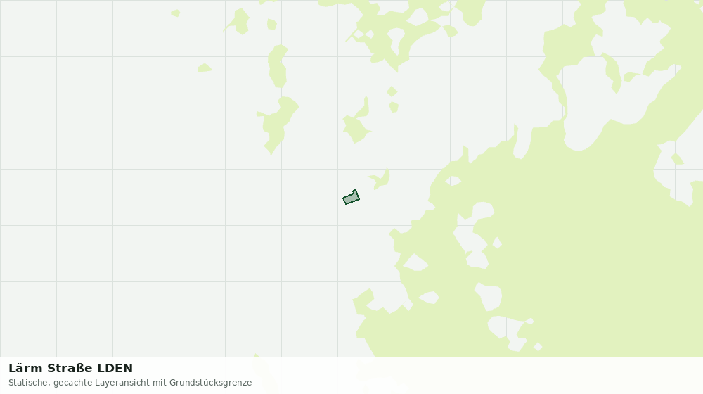 Statische Kartenansicht: Lärm Straße LDEN