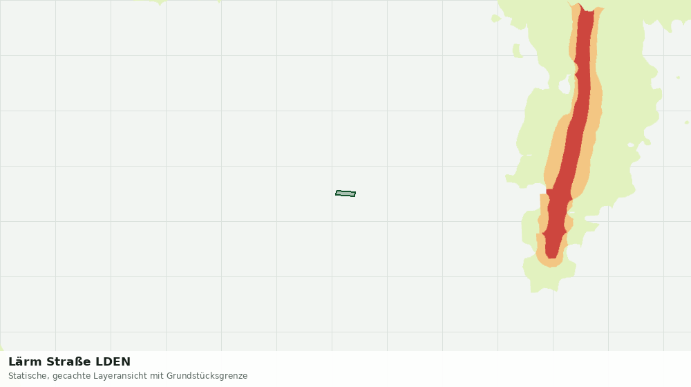 Statische Kartenansicht: Lärm Straße LDEN