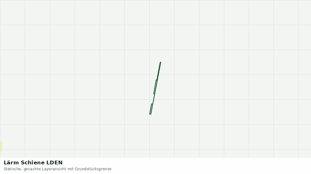 Statische Kartenansicht: Lärm Schiene LDEN