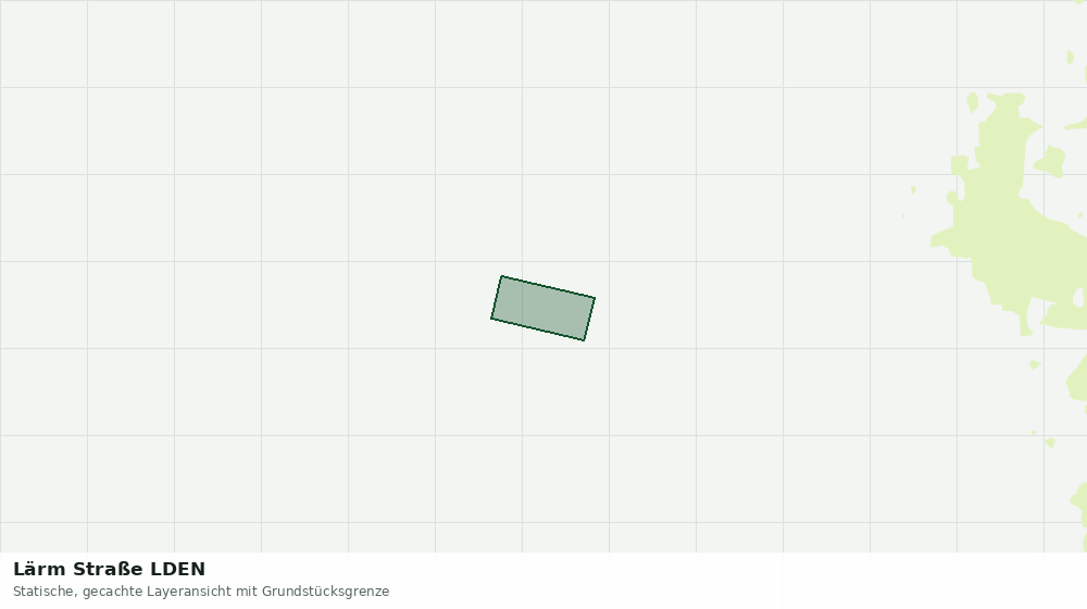 Statische Kartenansicht: Lärm Straße LDEN
