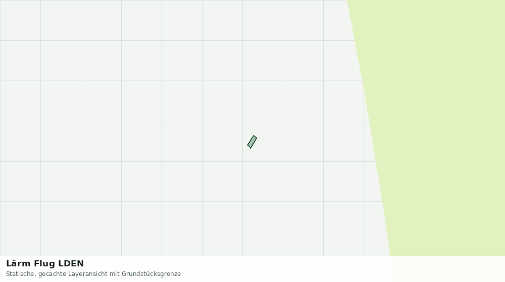 Statische Kartenansicht: Lärm Flug LDEN
