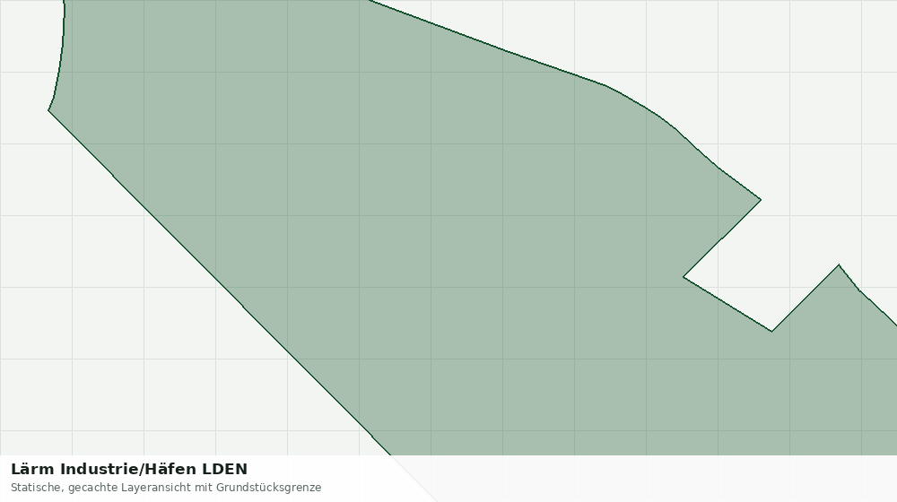 Statische Kartenansicht: Lärm Industrie/Häfen LDEN