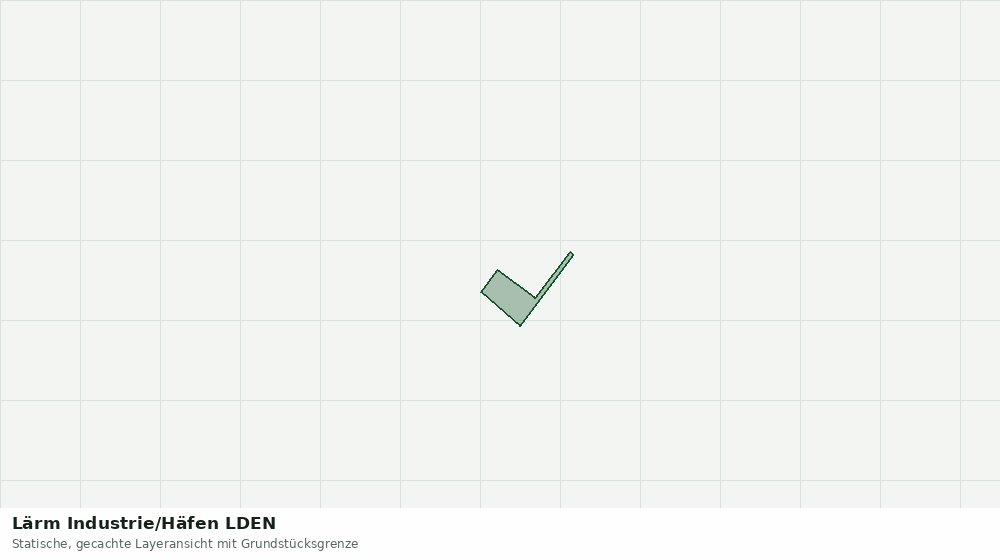 Statische Kartenansicht: Lärm Industrie/Häfen LDEN