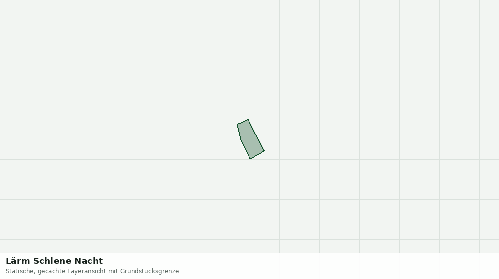 Statische Kartenansicht: Lärm Schiene Nacht
