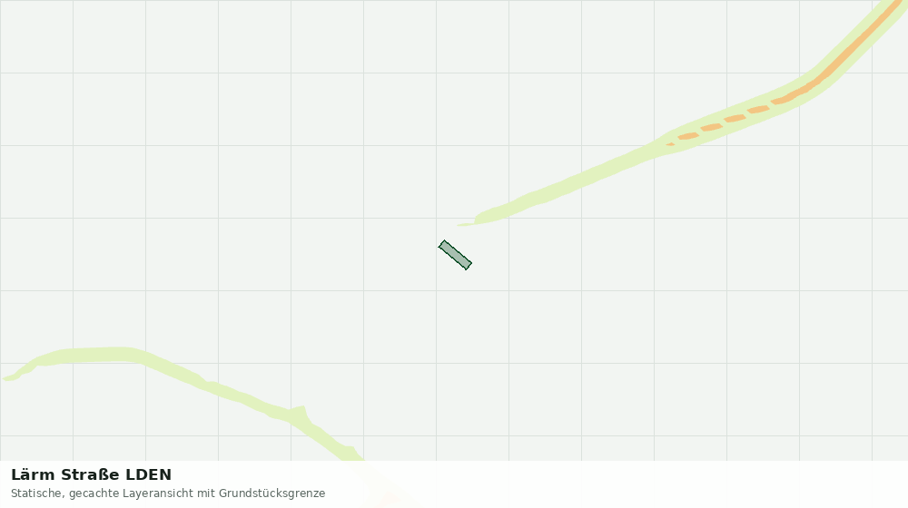 Statische Kartenansicht: Lärm Straße LDEN