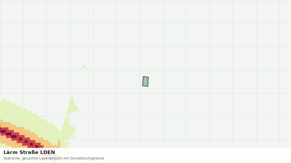 Statische Kartenansicht: Lärm Straße LDEN