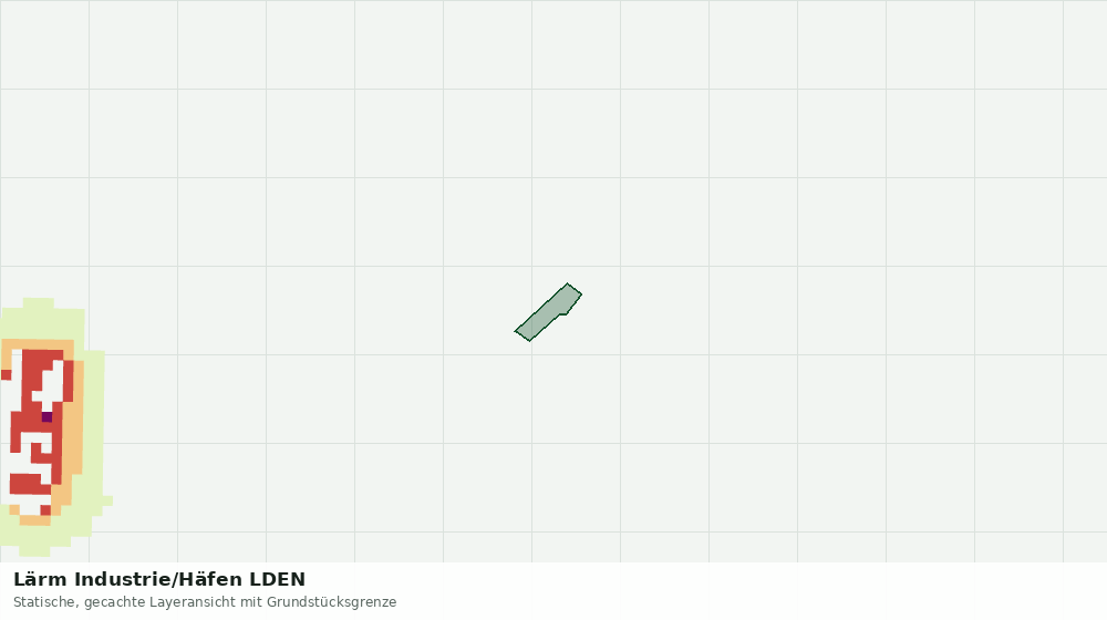 Statische Kartenansicht: Lärm Industrie/Häfen LDEN
