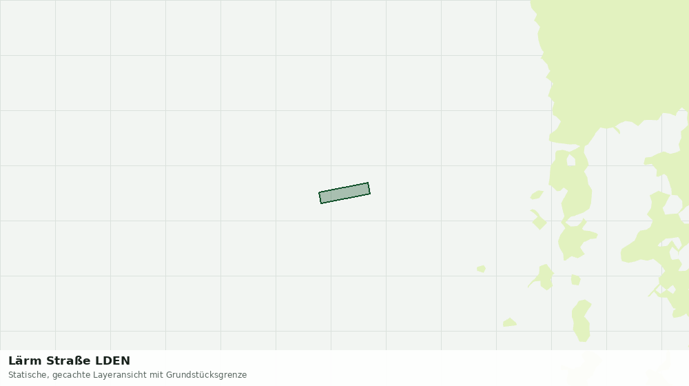Statische Kartenansicht: Lärm Straße LDEN