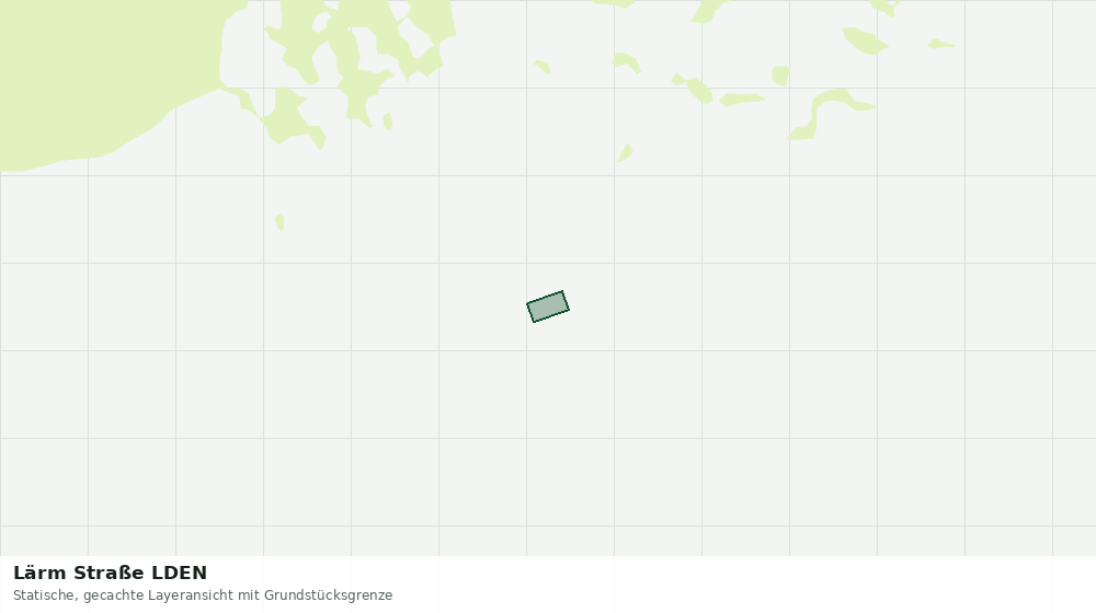 Statische Kartenansicht: Lärm Straße LDEN