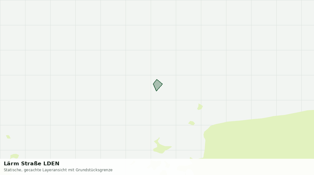Statische Kartenansicht: Lärm Straße LDEN