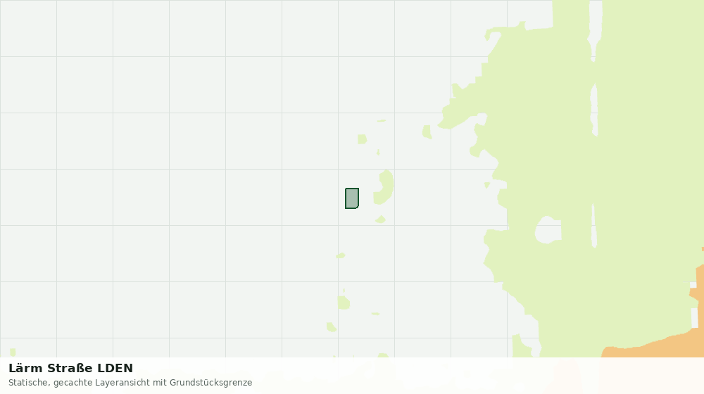 Statische Kartenansicht: Lärm Straße LDEN
