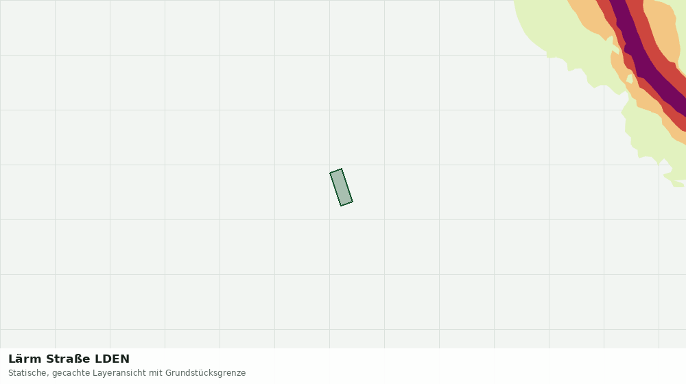 Statische Kartenansicht: Lärm Straße LDEN