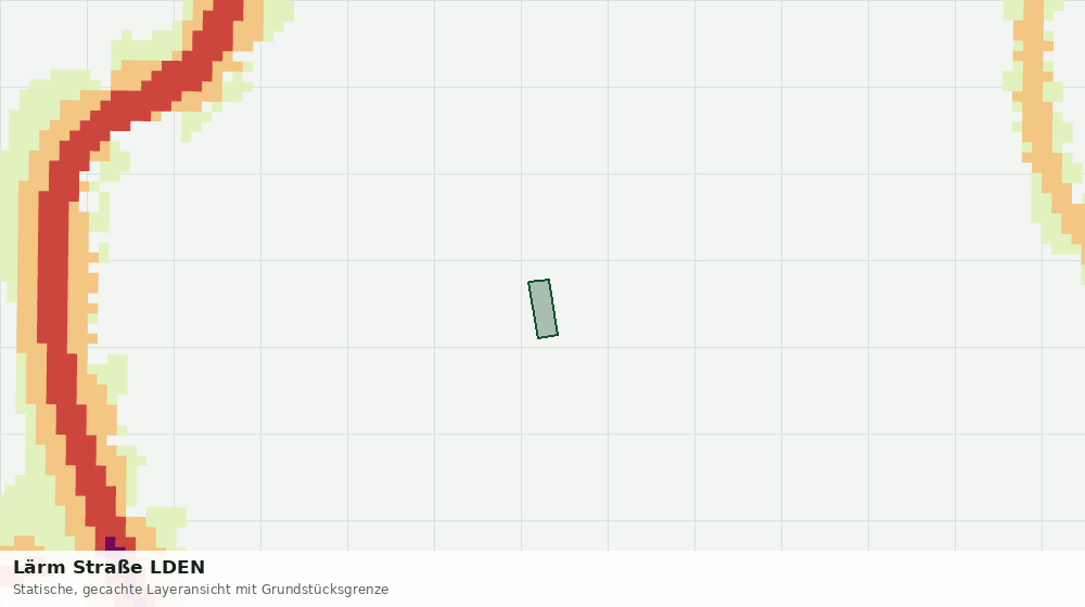 Statische Kartenansicht: Lärm Straße LDEN