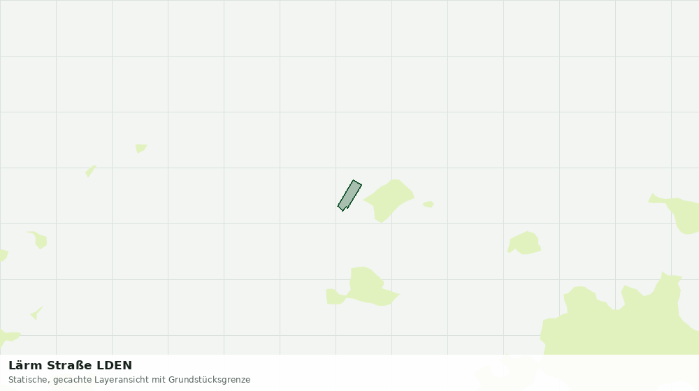 Statische Kartenansicht: Lärm Straße LDEN