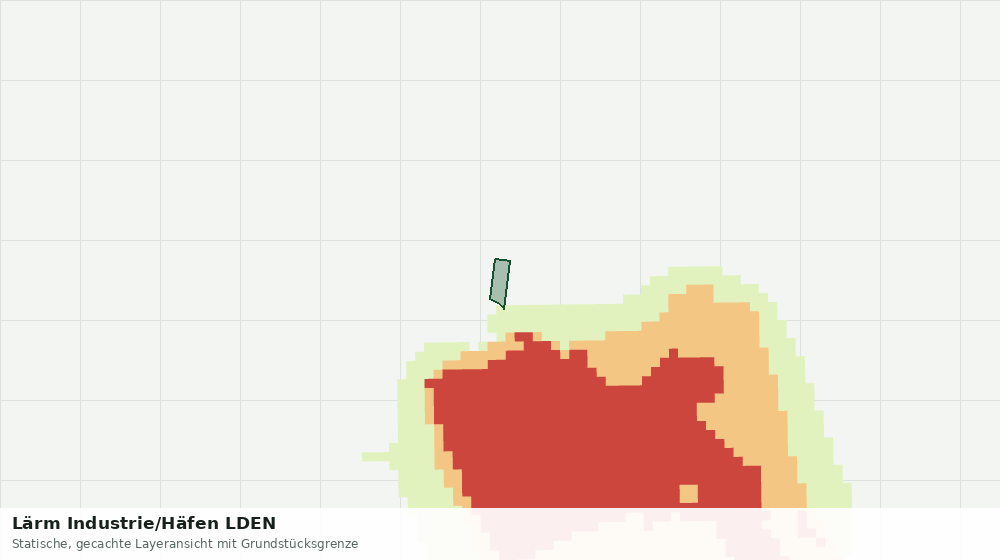 Statische Kartenansicht: Lärm Industrie/Häfen LDEN