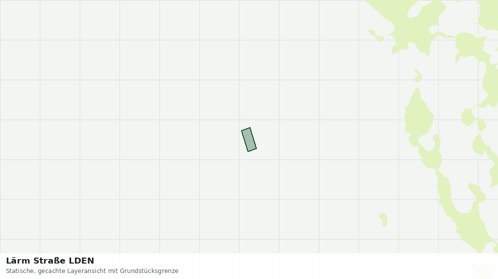 Statische Kartenansicht: Lärm Straße LDEN