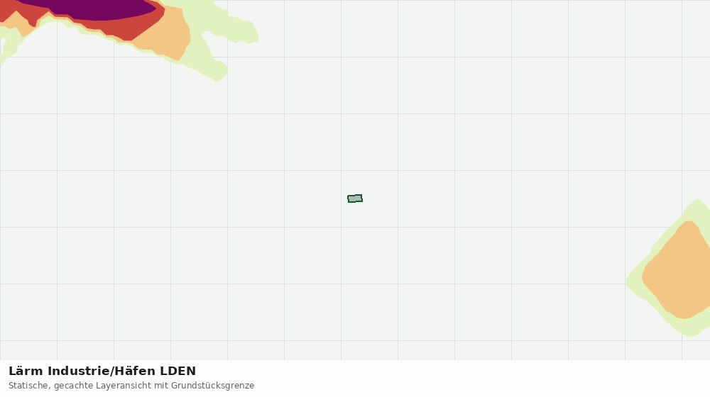 Statische Kartenansicht: Lärm Industrie/Häfen LDEN