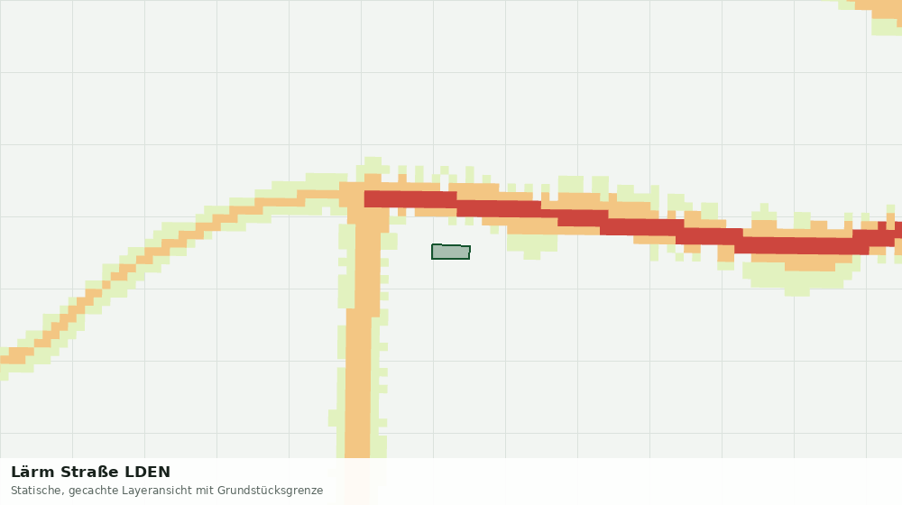 Statische Kartenansicht: Lärm Straße LDEN