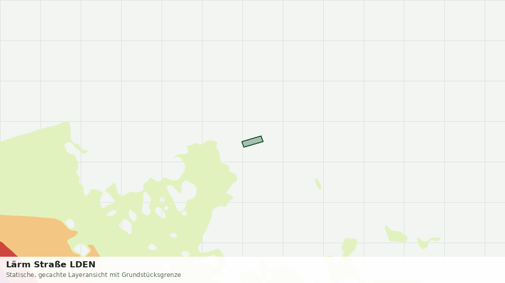 Statische Kartenansicht: Lärm Straße LDEN