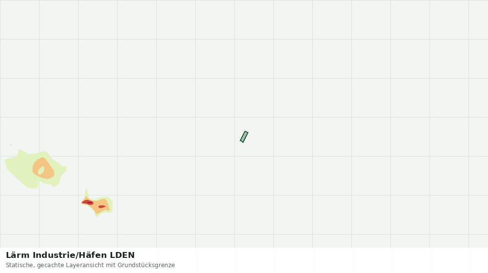 Statische Kartenansicht: Lärm Industrie/Häfen LDEN