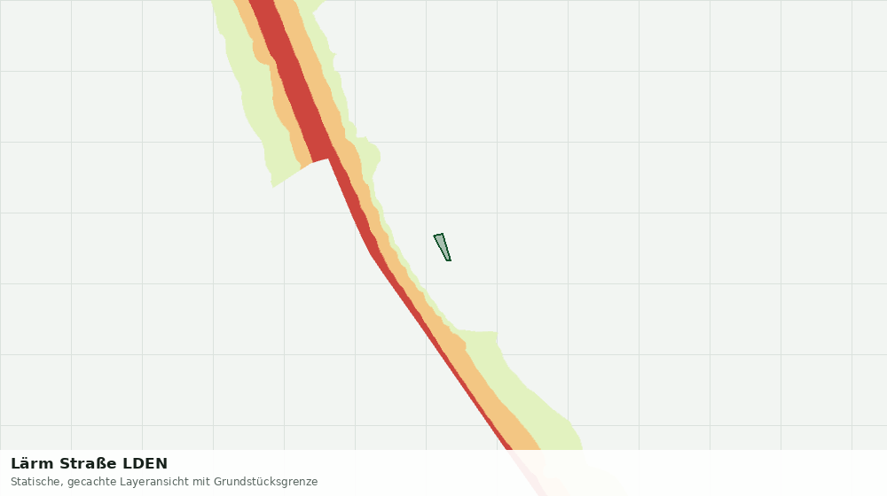 Statische Kartenansicht: Lärm Straße LDEN