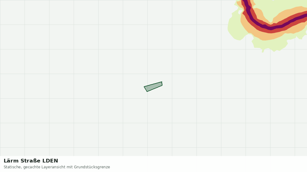 Statische Kartenansicht: Lärm Straße LDEN