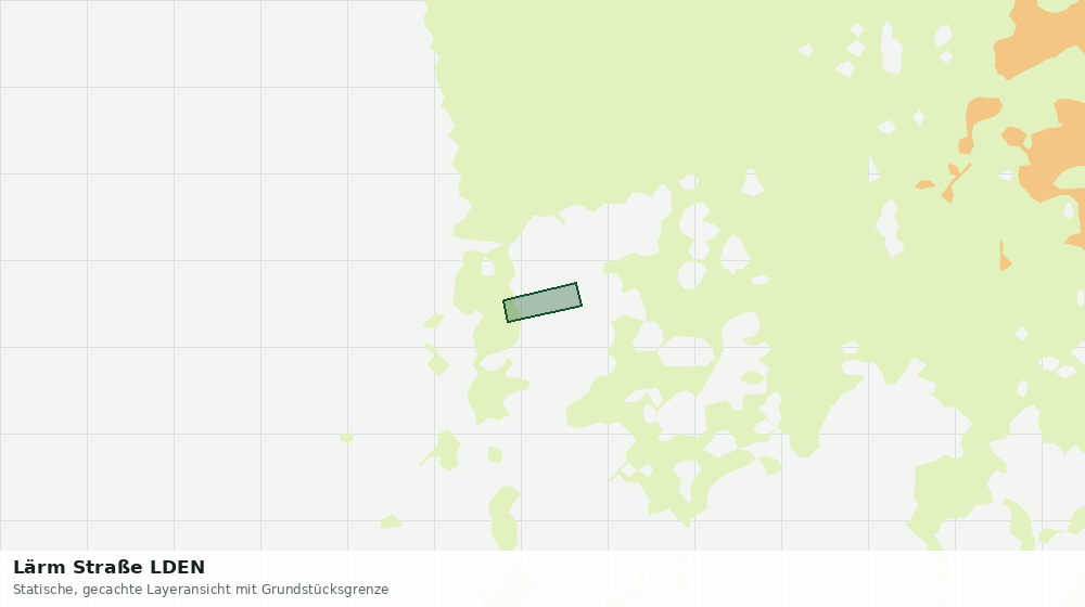 Statische Kartenansicht: Lärm Straße LDEN