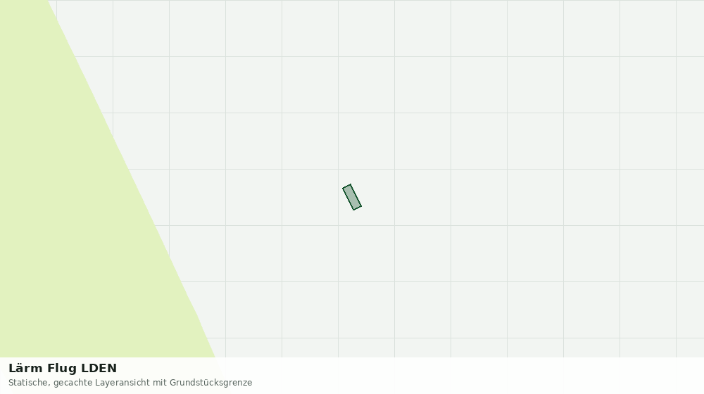 Statische Kartenansicht: Lärm Flug LDEN