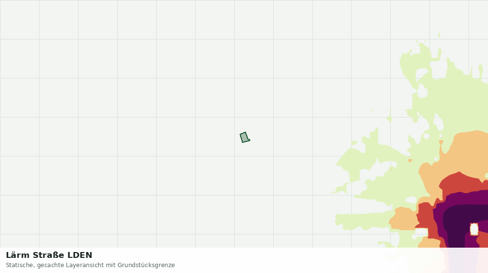 Statische Kartenansicht: Lärm Straße LDEN