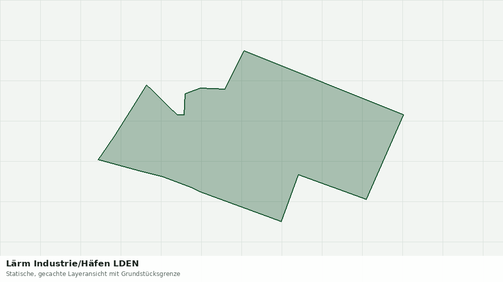 Statische Kartenansicht: Lärm Industrie/Häfen LDEN