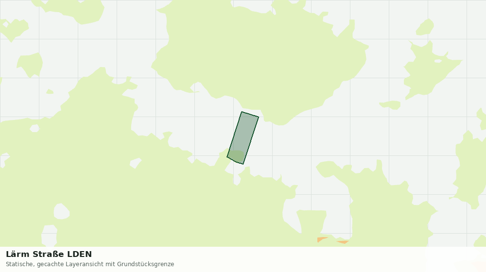 Statische Kartenansicht: Lärm Straße LDEN