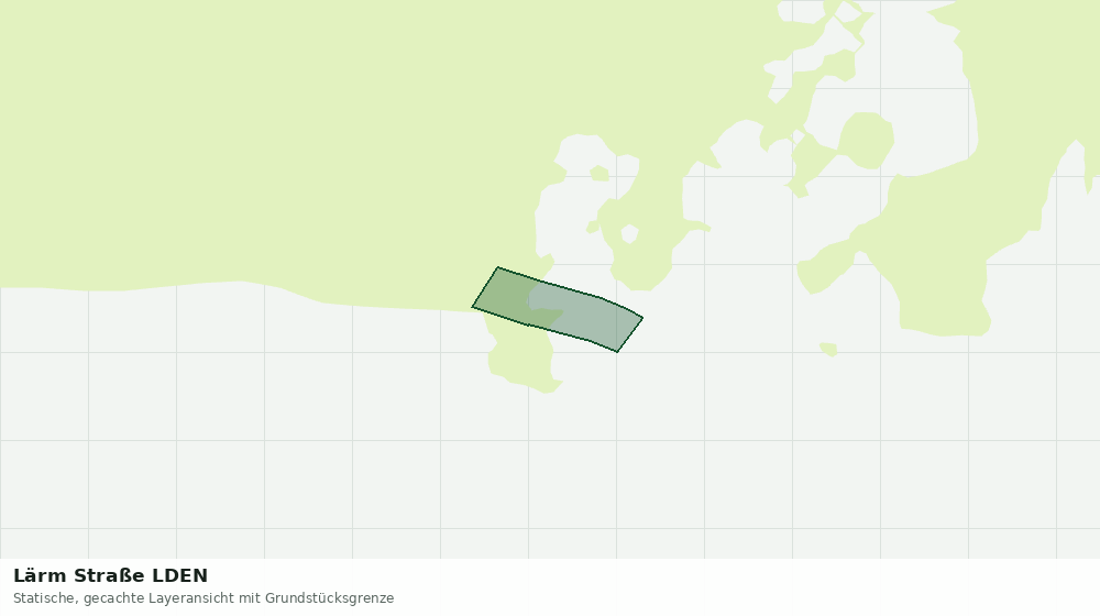 Statische Kartenansicht: Lärm Straße LDEN