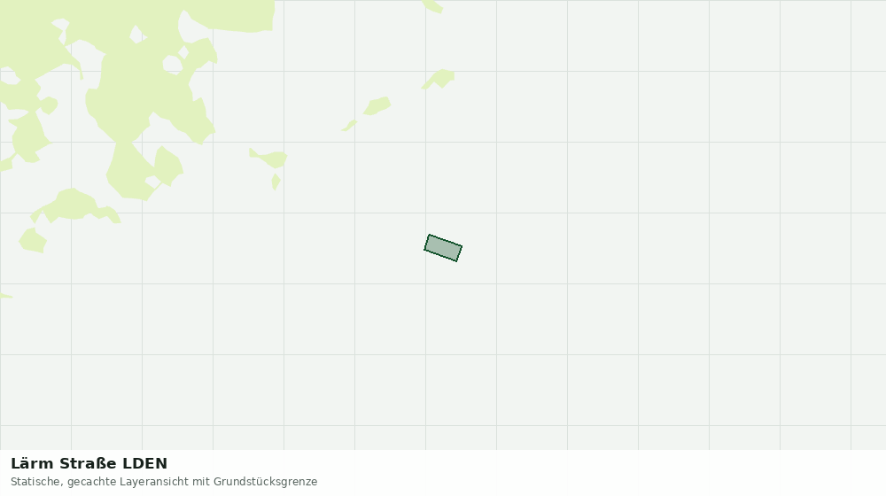 Statische Kartenansicht: Lärm Straße LDEN