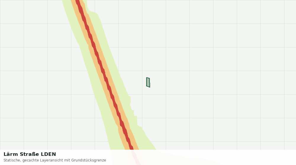 Statische Kartenansicht: Lärm Straße LDEN