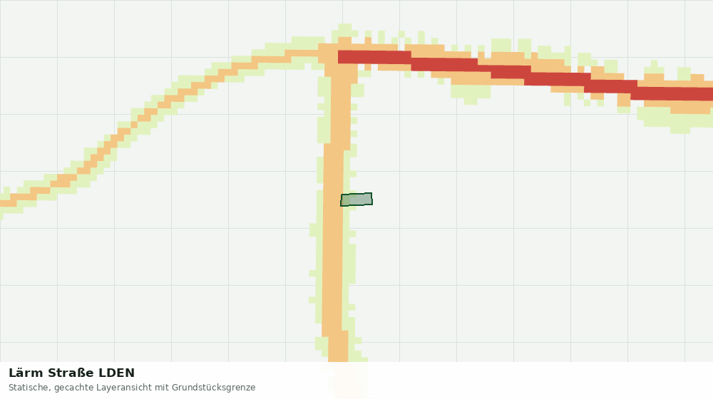 Statische Kartenansicht: Lärm Straße LDEN